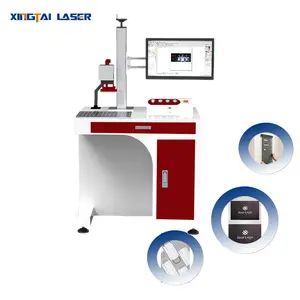 50W Draagbare Bureau Fiber Co2 Laser Markering Machine UV Laser Marker Art Craft Kleine Bedrijf Laser Markering Machine