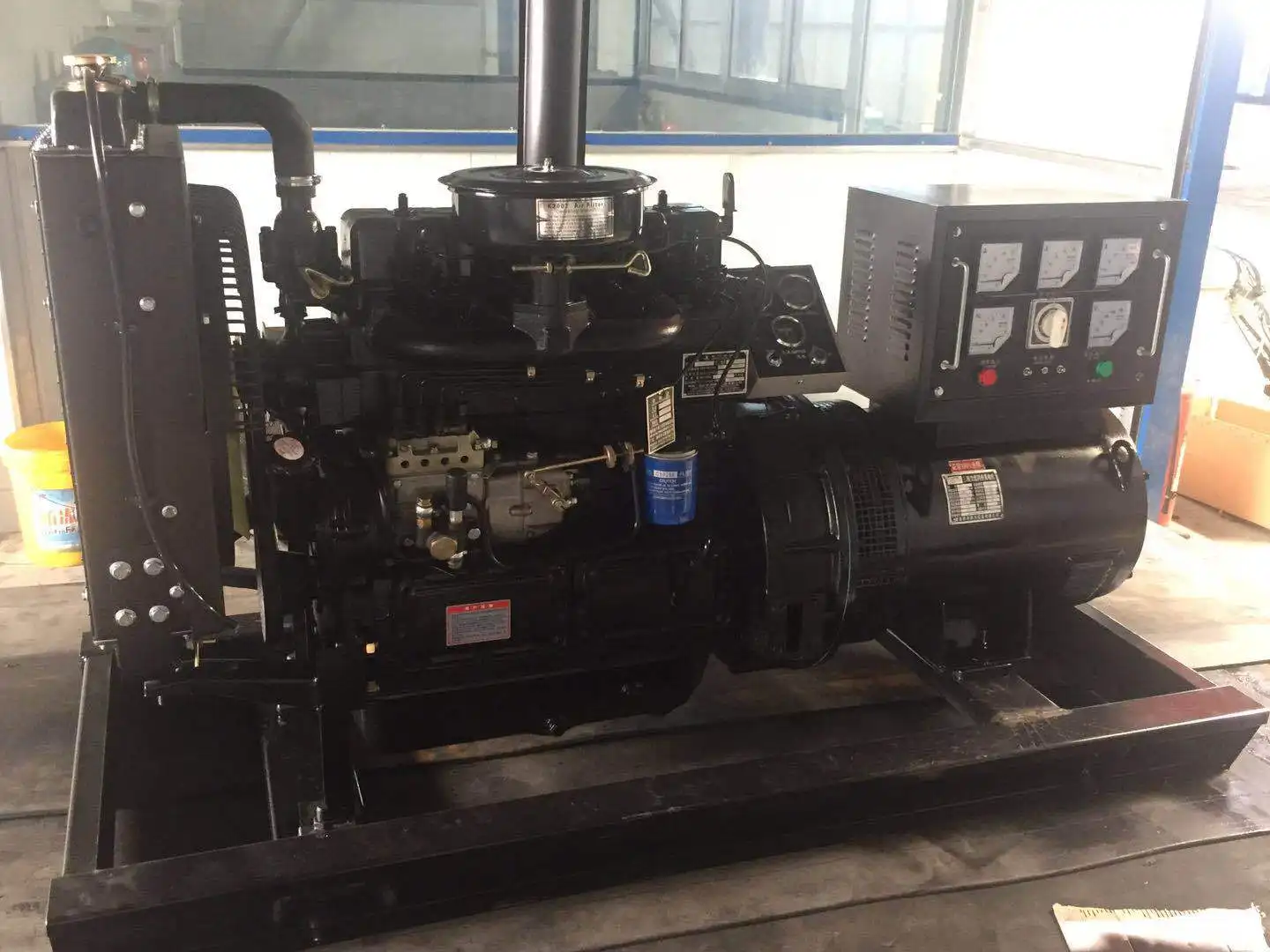 30KW Diesel Generator Set Weifang Series Iso9001 Air Filter Portable Water Cooling System Automatic