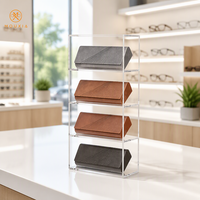 Étui à lunettes en cuir PU gaufré de luxe fait main, étui à lunettes de soleil de haute qualité avec personnalisation disponible