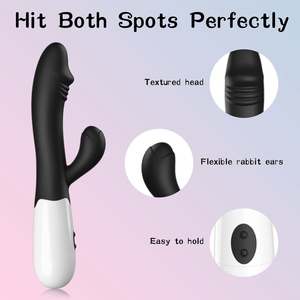 MELO-Patent G-Spot Dildo AV Vibrator Klitoris Stimulator USB wiederaufladbarer Massageapparat weibliche Masturbation Sexspielzeug für Damen erwachsene - Product Image 3
