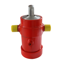 Vérin hydraulique télescopique pour remorques agricoles et véhicules à benne basculante, vérin de levage multi-étages avec couleurs au choix
