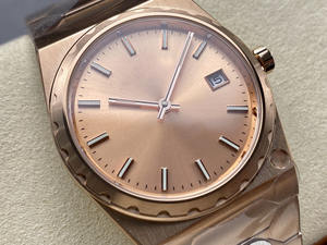 Montre Homme Logo Personnalisé Marque de Luxe Montre Automatique Mécanique 39mm Boîtier en Acier de Haute Qualité Mouvement - Product Image 2