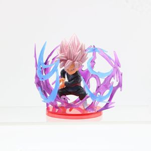 Figura de dragón DBZ, modelo de juguete de 8CM, versión Q, bonito Son Goku, <span class=keywords><strong>Broly</strong></span>, Vegeta, Frieza, conjunto de figuras de PVC, Mini estatua de Anime, muñeca, 9 Uds. - Product Image 2