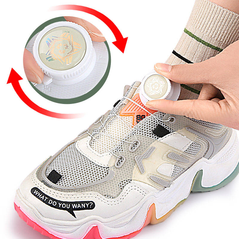 Rotating Buckle Shoes Laces No Need to Tie Shoelaces Automatic Shoes Laces  Buckle