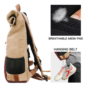 Custom New Arrival Custom Color Woman Rolling Daypack Recycled Roll Top Travel <b>Waterproof</b> <b>Backpack</b> - Product Image 5