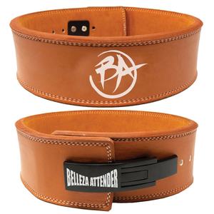 Top Quality Powerlifting <b>Belt</b> Black 3XL Size Lever Buckle <b>Wide</b> Back Support 4" <b>Wide</b> Stabilizing Lower Back Support 4 Inches <b>Wide</b> - Product Image 1