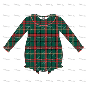 New Born Baby <strong>Girl</strong> Clothes Flannel Tartan Infant Clothes Romper Sets Baby Boys and <strong>Girls</strong> <strong>Jumper</strong> Sets <strong>Christmas</strong> - Product Image 3