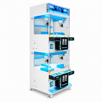 LECHUANG Distributeur automatique de cadeaux en métal, machine à récompenses, équipement d'arcade et de divertissement pour supermarchés, parcs de loisirs familiaux et magasins de jeux
