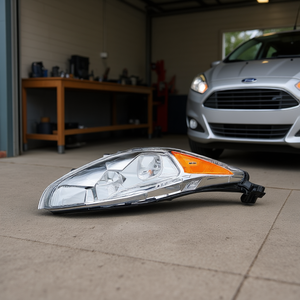 Phare LED Faro Chrome R pour Ford Fiesta 2011-2013, lumière blanche 5500K, 12V, nouveau système d'éclairage automobile de remplacement - Product Image 2