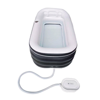 Baignoire SPA chauffante avec télécommande et machine à bulles