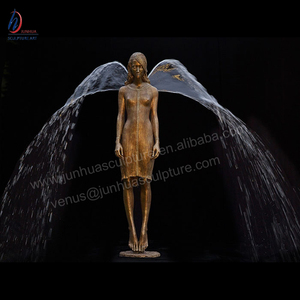 Vườn Ngoài Trời AO Trang Trí Đồng Sexy Lady Tượng Tóc Đài Phun Nước - Product Image 5