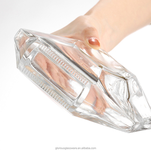 Botella de licor vacía de 375 ml con forma de animal, de vidrio, para vodka, ginebra, whisky, ron, <span class=keywords><strong>tequila</strong></span>, con tapa de rosca. - Product Image 3