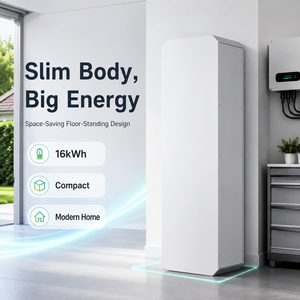 Stock de la UE |   Batería de Almacenamiento Doméstico CAN de 51.2V 16kWh para Almacén Rotterdam, 314Ah LiFePO4 LFP, ESS de Pie para Autocarga Solar - Product Image 1