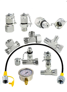 Thủy lực phụ kiện đường ống xhnotion ISO7241-B thép không gỉ thủy lực nhanh chóng phát hành khớp nối bộ - Product Image 2