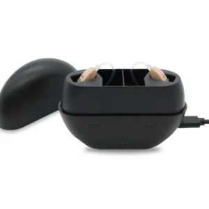 High quality adjustable BTE hearing aid phone adjustment for deafness noise cancelling hearing aids