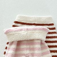 Ensemble de vêtements d'intérieur doux et moelleux en polaire mi-longue pour bébé, nouveau-né, automne et hiver, Angou, mignon petit lapin, pour garçons et filles