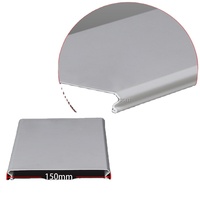Paneles de Techo Falsos Modernos para Salón, Paneles de Pared de Aluminio Decorativos, Tiras Metálicas para Techo