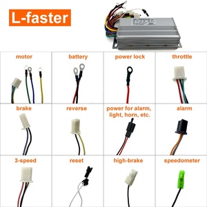 Repuestos para <span class=keywords><strong>Triciclo</strong></span> Eléctrico para Adultos Unite de 48V500W, Motor de CC sin Escobillas, Kits de Conversión - Product Image 6