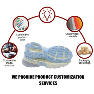 滑り止めランニング靴靴ソール製エアクッションアウトソール新デザイン通気性靴底 - Product Image 3