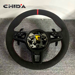 Convient pour <span class=keywords><strong>Porsche</strong></span> Panamera Cayenne Macan 718 Boxster Cayman Taycan 996 <span class=keywords><strong>911</strong></span> 981 957 958 991 Volant personnalisé - Product Image 1