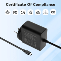 Usine En Gros AU Plug Pd 27w Chargeur Rapide 5.1V 5A 9V3A 12V 2.25A 15V 1.8A Raspberry PI Chargeur Rapide