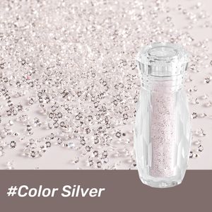 MyBeautyNails-Gel de diamantes de imitación, etiquetas privadas, Láser de plata, arte de uñas, purpurina, cristal Pixie AB - Product Image 1