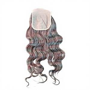 ผมปิดหน้าผากแบบ HD Lace สีเทาธรรมชาติจากอินเดีย - Product Image 3