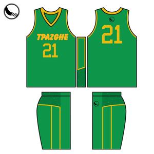 Uniformes de basket-ball personnalisés en rose uni - Product Image 5