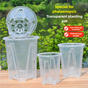 <span class=keywords><strong>2025</strong></span> 새로운 도착 투명 보육 냄비 4 인치 다양한 식물에 이상적인 구멍 - Product Image 4