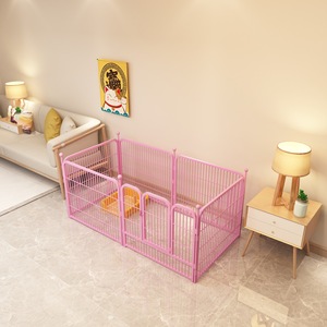 Valla multifuncional para perros, corralito extensible para interiores y exteriores para cachorros con diseño antiescape - Product Image 2