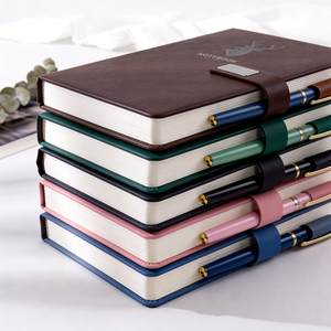 Carnet <span class=keywords><strong>de</strong></span> notes <span class=keywords><strong>de</strong></span> <span class=keywords><strong>bureau</strong></span> en stock, couverture en cuir, magnétique, multicolore, agenda quotidien, usine <span class=keywords><strong>de</strong></span> fabrication - Product Image 3