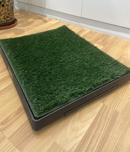 Wasch bares Kunstrasen-Welpen-Pee-<span class=keywords><strong>Pad</strong></span> mit Tablett Großes Trainings-Töpfchen-<span class=keywords><strong>Pad</strong></span> für Hunde Indoor-Hunde-Pee-<span class=keywords><strong>Pad</strong></span> - Product Image 5