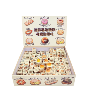 <b>Mini</b> Bread Squishy Toy <b>Blind</b> Box Slow Rising Stress Relief Fidget Soft Bread Squeeze Sensory Toy for Kids Adults Party Gifts - Product Image 1