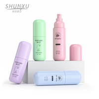 Luxury 100 120 150ml Empty PET Plastic Body Cosmetic Perfume Mist Spray Bottle Whitening Serum Face Sunscreen Lotion Bottle