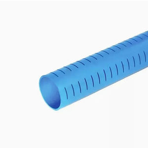 4 pouces DN110 DN125 Tubes filetés en <span class=keywords><strong>PVC</strong></span> Tubes de puits d'eau légers en polyéthylène HDPE pour forage de puits d'eau Douille de 100m - Product Image 2