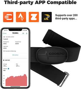 Reloj Deportivo de Plástico COOSPO H6, Monitor de Frecuencia Cardíaca, BT 4.0 ANT+, IP67, Correa para el Pecho, Dispositivo de Monitoreo de Tiempo, Unisex para Polar DDP - Product Image 5