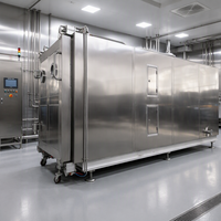 Déshydrateur alimentaire à faible niveau sonore, machine de lyophilisation commerciale pour le lait, les légumes, les fruits, la transformation alimentaire, SUS304