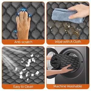 Extensor de Asiento Trasero, Funda Protectora para Asiento de Coche para Perros con Base Rígida, Hamaca para Perros con Ventana de Malla, Resistente a Arañazos y Antideslizante - Product Image 6