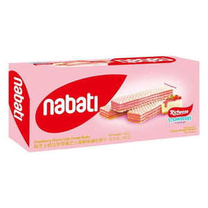 <span class=keywords><strong>Richeese</strong></span> naboti ชีสเวเฟอร์บิสกิตขนมแปลกใหม่ขนมสตรอเบอร์รี่รส - Product Image 5