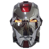 Superhelden MK 17 Tragbarer Elektronischer Helm Mehrteilig Auf-/Zusammenklappbar Sprachgesteuert Perfektes Superhelden-Filmrequisit