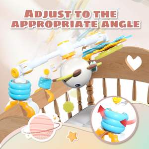 Mainan seluler tempat tidur bayi, mainan sensorik bayi, bel samping tempat tidur, mainan gantung untuk anak-anak - Product Image 5