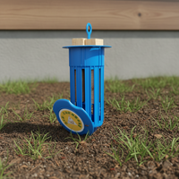 Station d'appât anti-termites écologique et non toxique pour pelouse, jardin et ferme – Station de lutte contre les termites en extérieur pour le contrôle des nuisibles