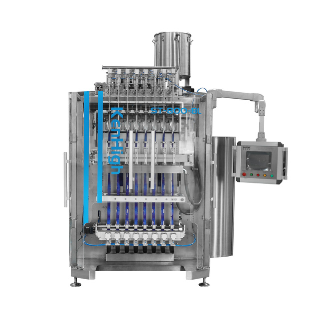 In-1 Food Grade Multilane VFFS Powder Filling Packing Machine 4/6/8/10 Lanes for Instant Coffee Sugar Film/Paper Bags Automatic