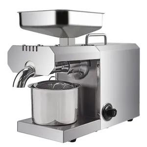 In acciaio inox multifunzione Automatico Mini estrattore di olio Freddo pressato panello di olio di Semi di macchina della pressa di olio di Arachidi