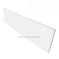 Panneau plat LED sans cadre blanc réglable vers le bas lumière 30x120cm panneau lumineux LED sans cadre rectangulaire monté en surface mince ultra mince