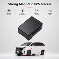 Sistema de Posicionamiento GPS 4G LTE, Rastreador de Activos Magnético a Prueba de Agua con 7800mAh y 5 Años de Autonomía en Espera para Rastreo de Contenedores