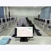 Monitor LED OEM al por Mayor de 27 Pulgadas, Delgado, sin Marco, 16:9, Montaje VESA, HDMI, VGA, Pantalla con Protección Ocular para Oficina, Escuela, Estación de Trabajo