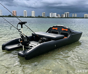 Bote de Pesca Inflable de PVC Anticorrosión con Doble Casco, <span class=keywords><strong>Kayak</strong></span> Individual <span class=keywords><strong>para</strong></span> Pesca en Alta <span class=keywords><strong>Mar</strong></span>, en Venta - Product Image 1