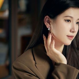 Dylam <b>Top</b> End Sparkling Stunning Women Jewelry S925 Silver Diamond 5A CZ Cubic Zircon Zirconia Baguette Unique Stud <b>Earrings</b> - Product Image 4