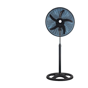Ventilateur sur pied électrique 18 pouces en métal, 3 vitesses, silencieux, à refroidissement par air, économe en énergie, idéal pour la maison, l'hôtel, la chambre et l'extérieur - Meilleures ventes - Product Image 3
